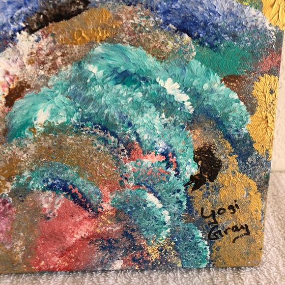 Contemporary Abstract Wall Art Painting - Picture 5 of 7